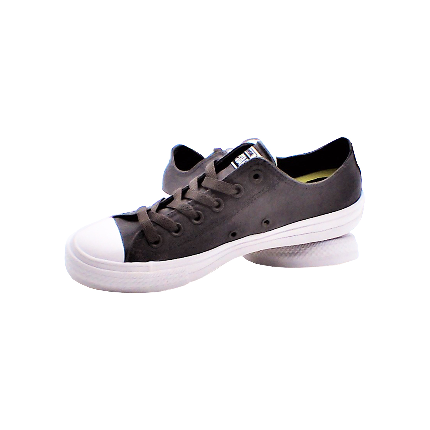 Converse - 男女款休閒低幫帆布鞋(深灰色)