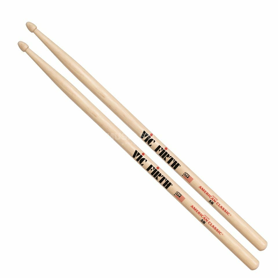 Vic Firth 5B鼓棒 American Classic 5B 原木 水滴頭