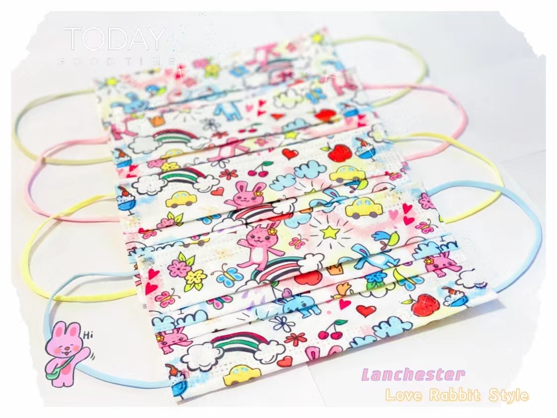 【蘭徹斯特奇遇記系列】小童三層ASTM LV3 防護口罩 二十片獨立包裝 (多項證書認證/信心保證)