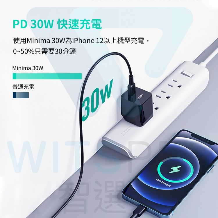 新品　AUKEY　急速充電器　Minima 30w USB Type-C　8個 ヨドバシ.com - オーキー AUKEY Minima 30W PD対応 折りたたみ式