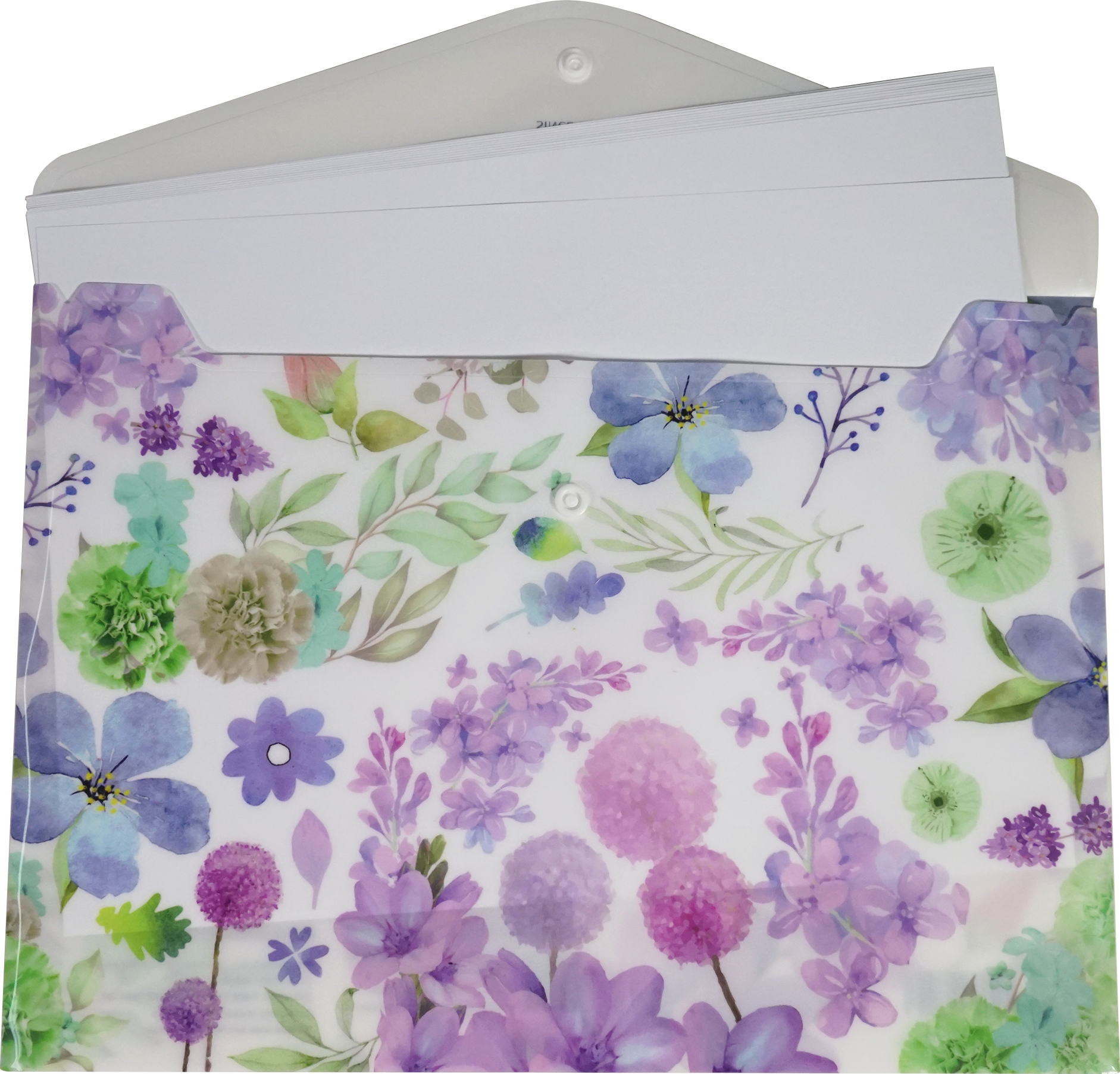 【花語系列】優雅系列文件夾 24*33cm (可放A4大小)(文具) (資料夾)