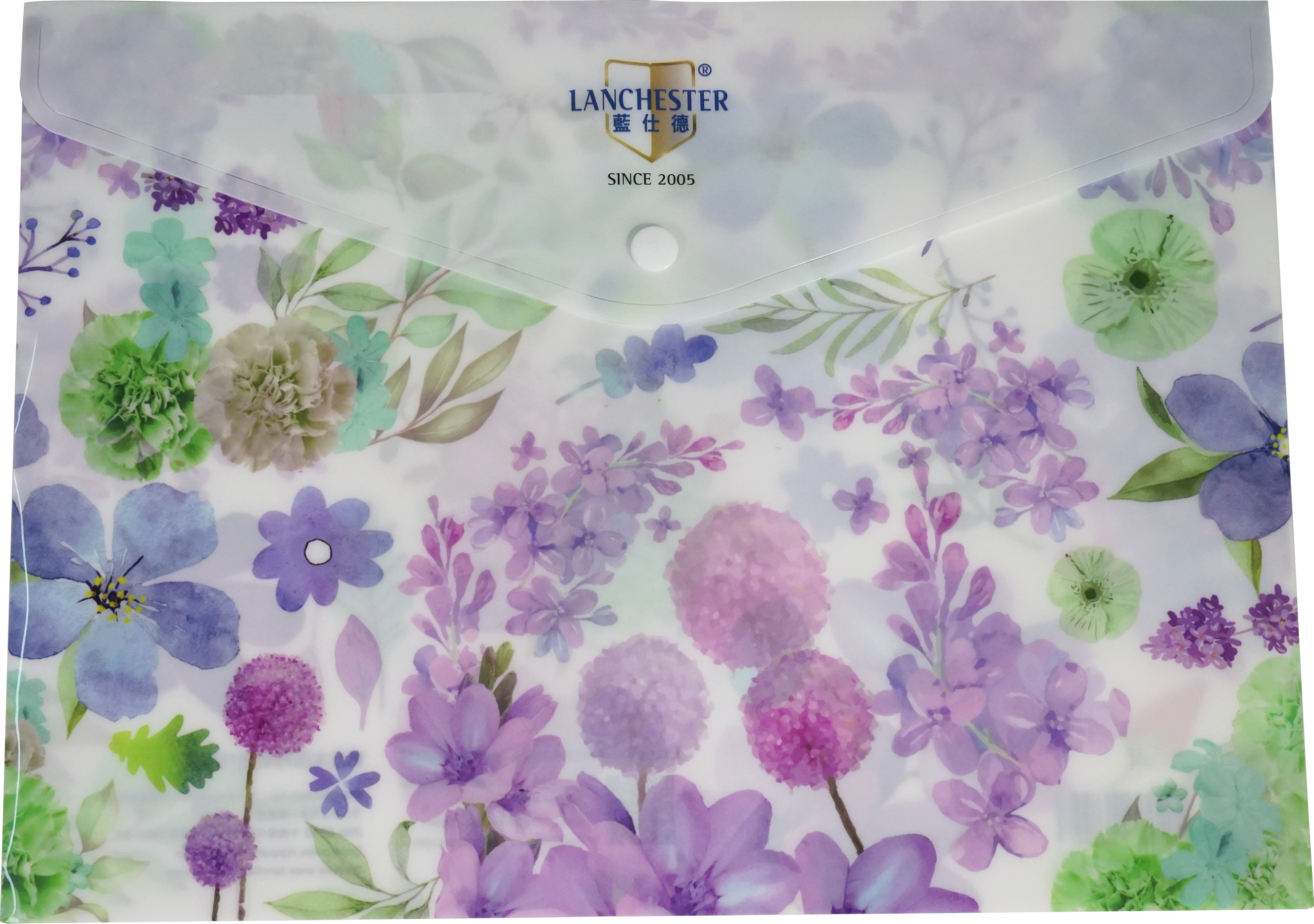 【花語系列】優雅系列文件夾 24*33cm (可放A4大小)(文具) (資料夾)