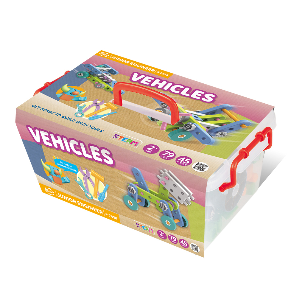 智高小工程師系列積木：交通工具探索組