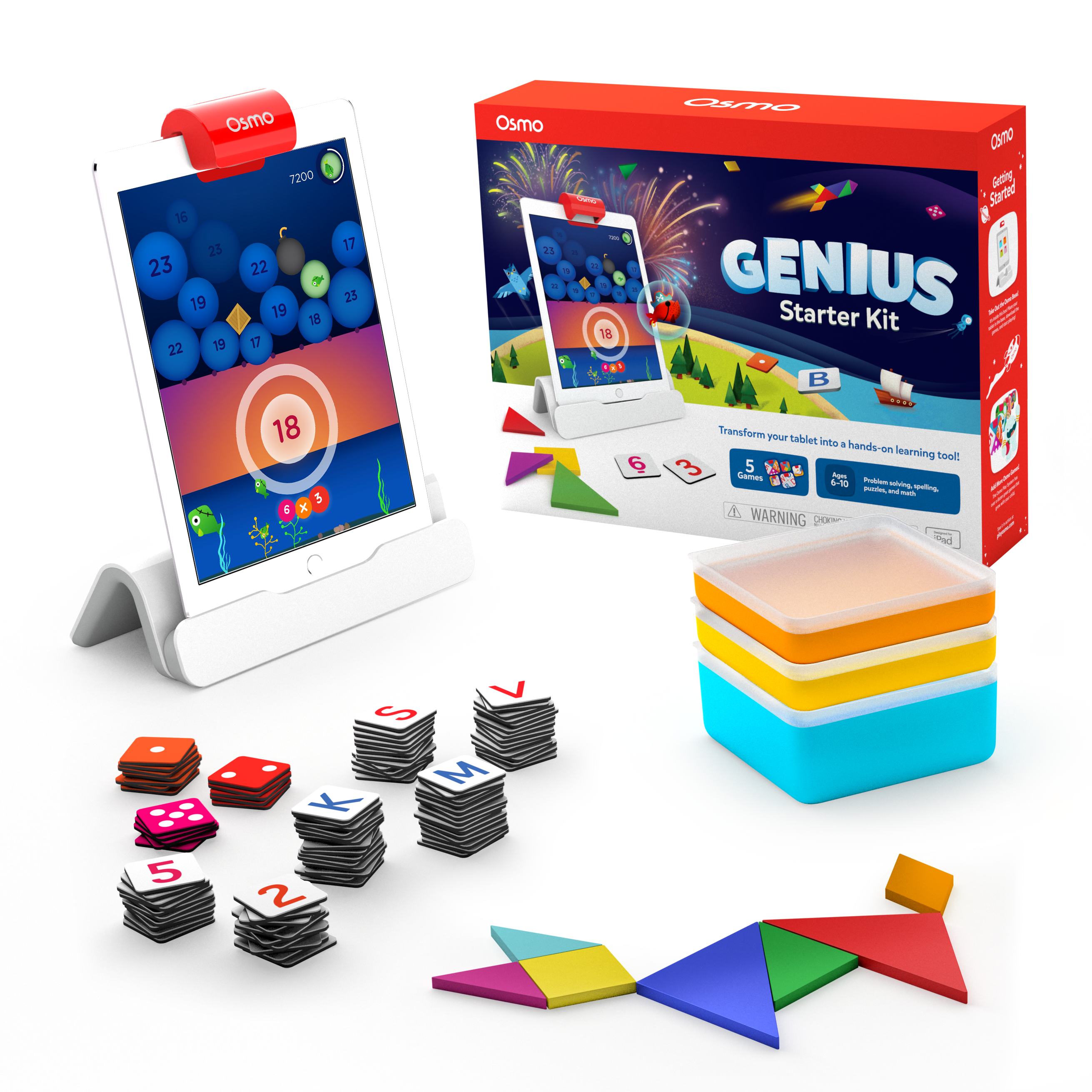 OSMO Genius Starter Kit（新品未使用・未開封） OSMO虛實互動遊戲】入門套組－小天才學習組Genius Starter Kit
