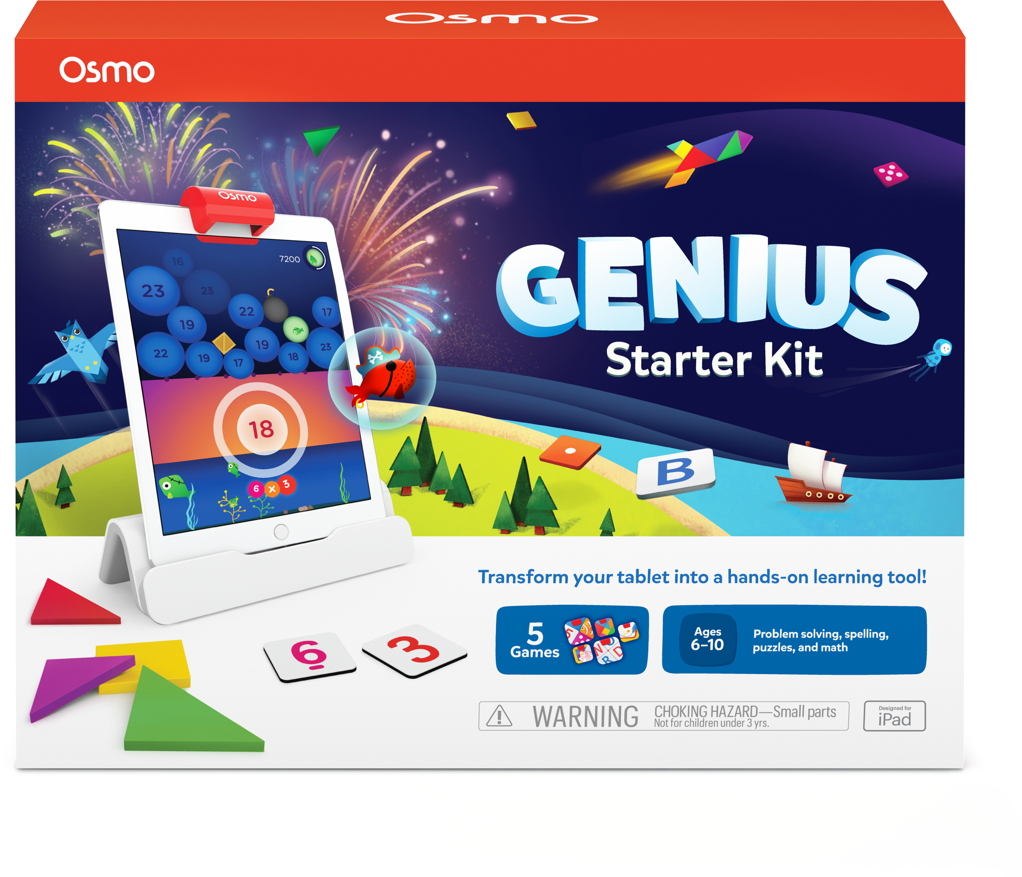 OSMO Genius Starter Kit（新品未使用・未開封） OSMO虛實互動遊戲】入門套組－小天才學習組Genius Starter Kit