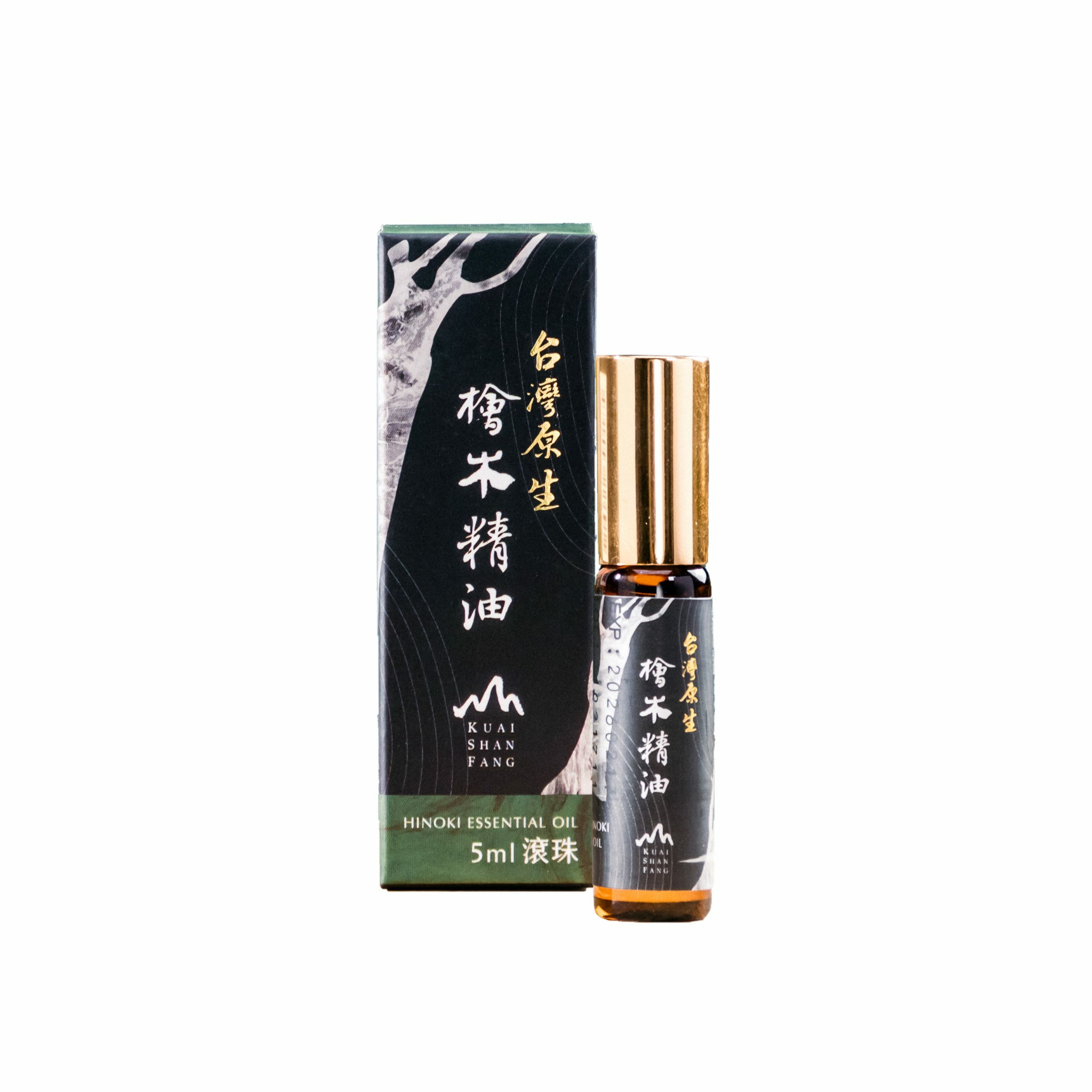 頂級台灣原生檜木精油5ml(滾珠)