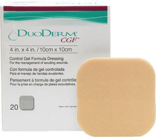 DuoDERM® CGF® 敷料 盒裝 (五片/盒)