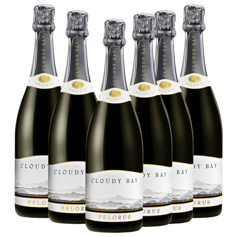 Cloudy Bay Pelorus Sparkling Brut 6 Bottle Pack Cloudy Bay Pelorus Sparkling Brut 6 Bottle Pack