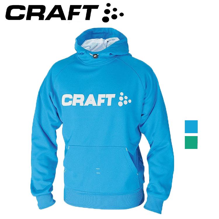 CRAFT 瑞典 190817 FLEX HOOD 連帽男T (藍、綠)  中層衣/連帽/彈性/舒適/保暖/排汗/運動/休閒 01R0817