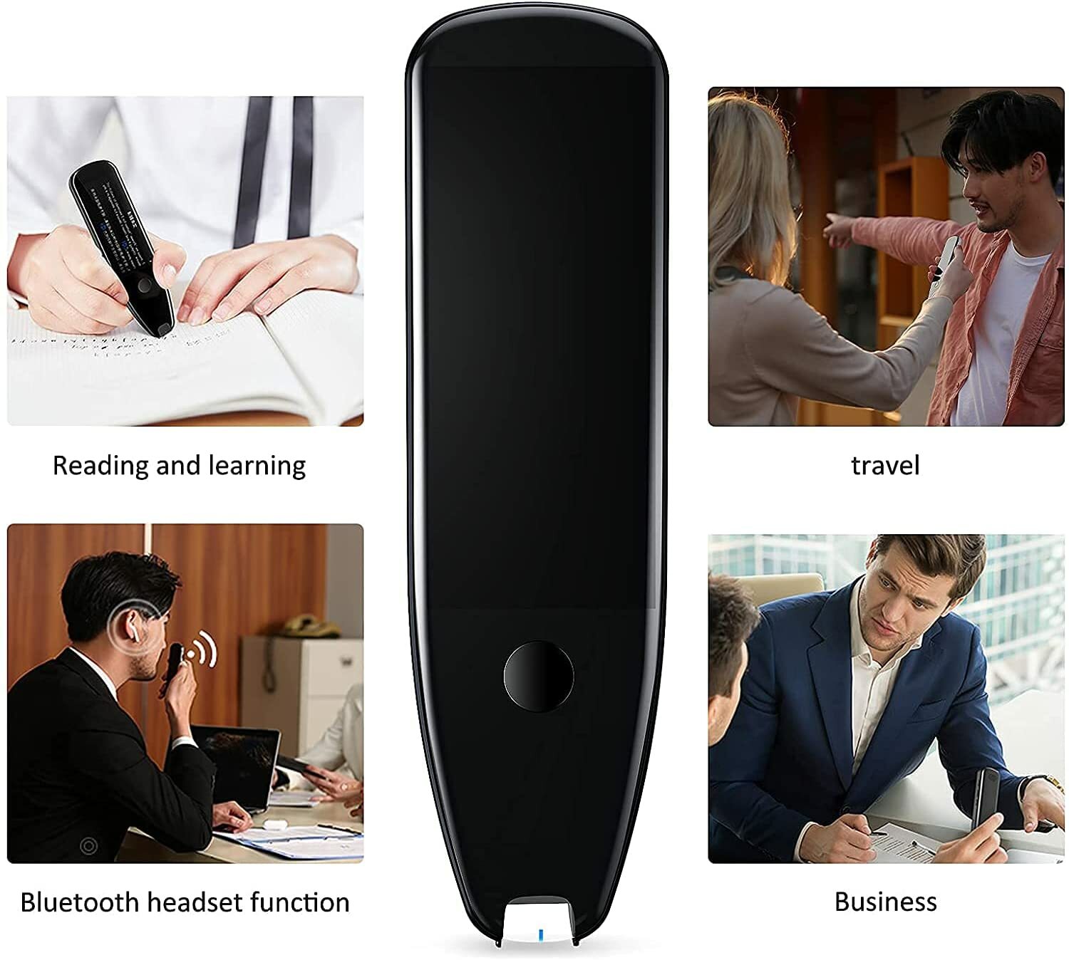 「世界通 」X5智能3.5寸大屏幕無線翻譯神筆｜附拍照翻譯功能|隨時隨地離線翻譯｜大電容量 1500 MAH｜112＋ 語言翻譯｜翻譯各國文字無難道 (香港6個月保養)