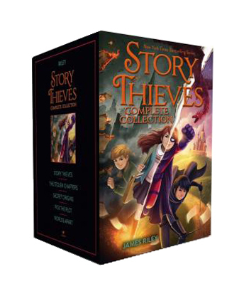 Story Thieves Collection : Story Thieves; The Stolen Chapters; Secret Origins; Pick the Plot; Worlds Apart  (5books) ,Brandon Mull