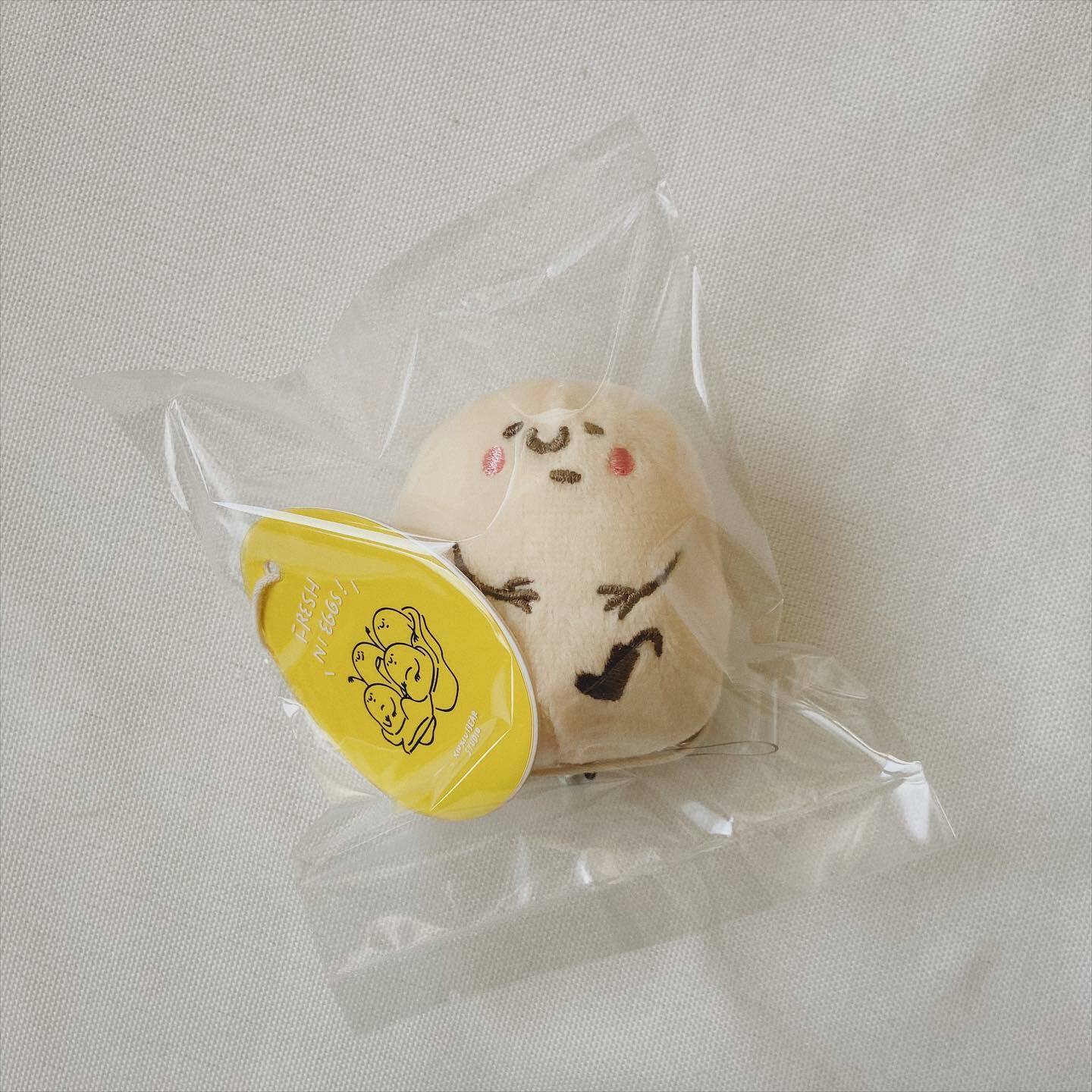 咻咻熊 新鮮小蛋泥鑰匙圈 伸縮鑰匙圈 吊飾