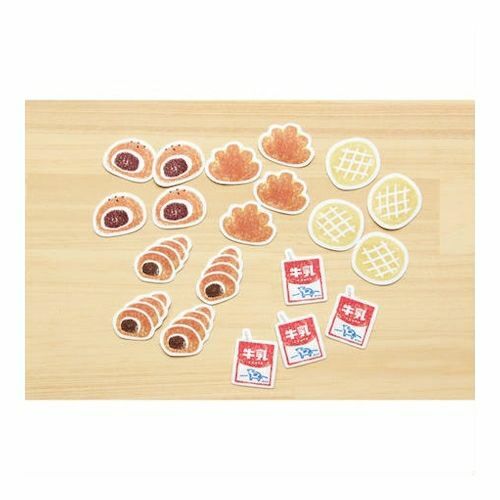 麵包 和紙貼紙包(20 枚)｜日本古川紙工