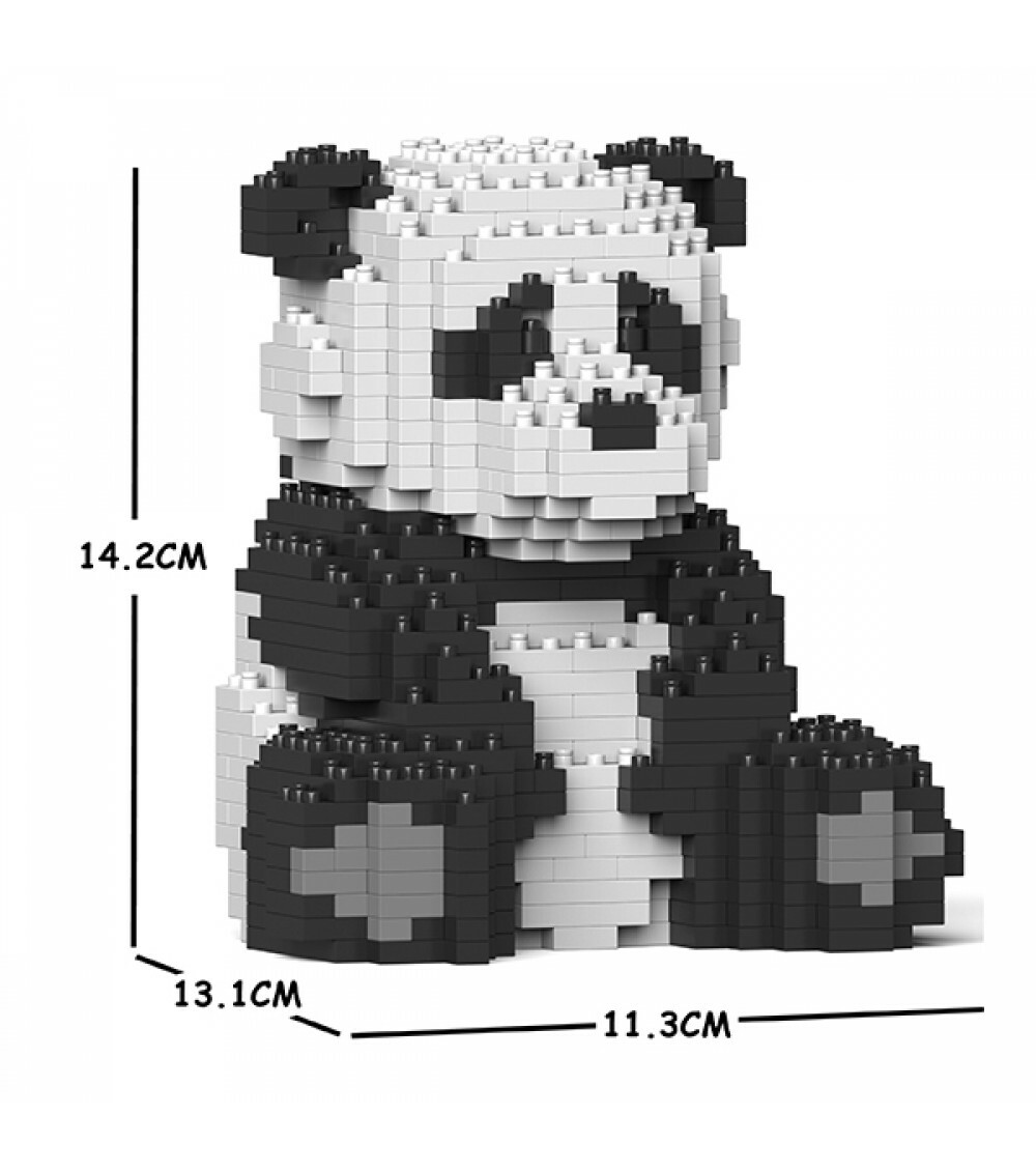JEKCA 積卡大熊貓積木