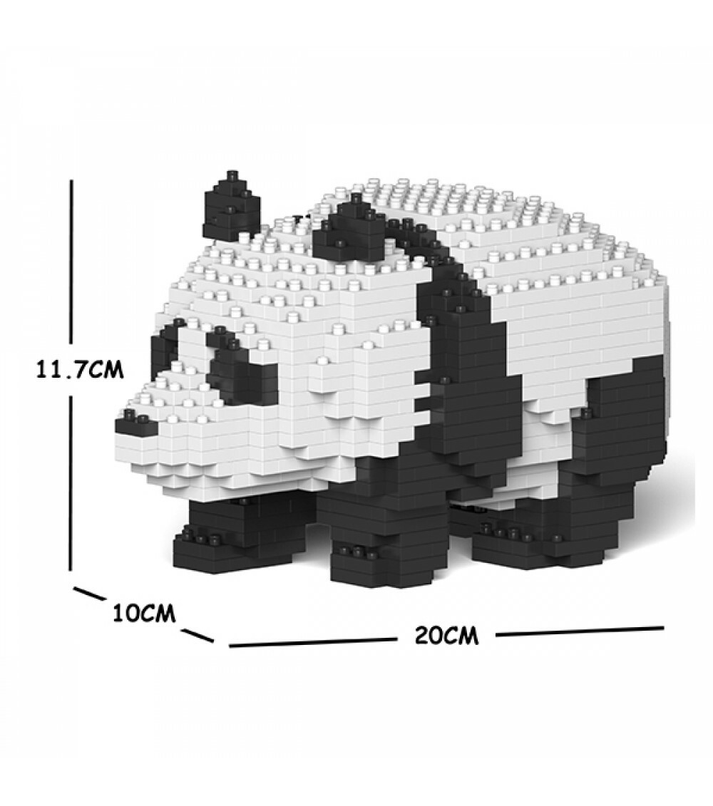 JEKCA 積卡大熊貓積木