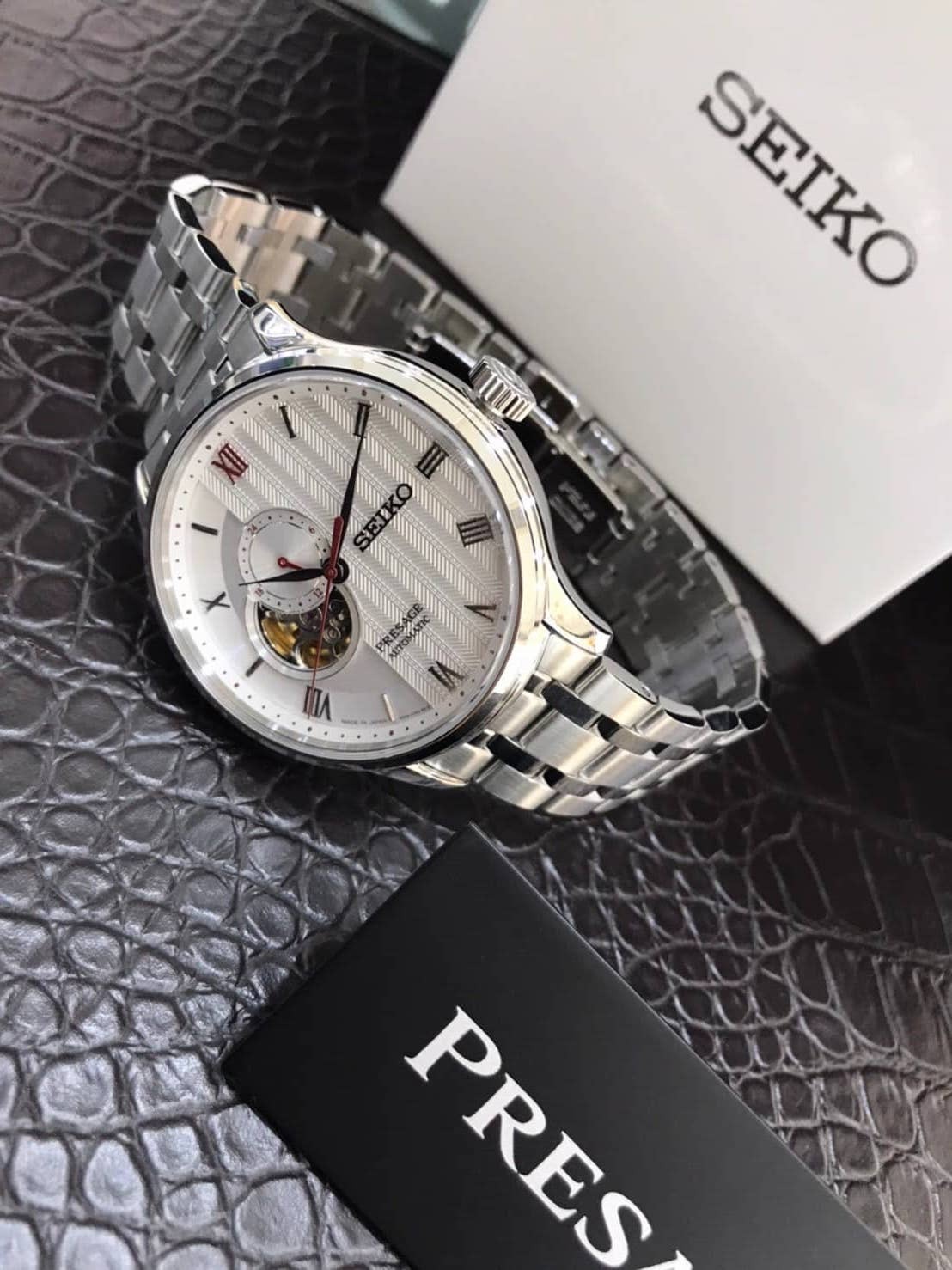 【SEIKO 精工】PRESAGE 日式庭園經典機械男錶 4R39-00W0S 41.8mm 現代鐘錶