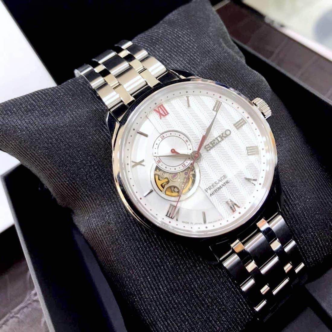 【SEIKO 精工】PRESAGE 日式庭園經典機械男錶 4R39-00W0S 41.8mm 現代鐘錶