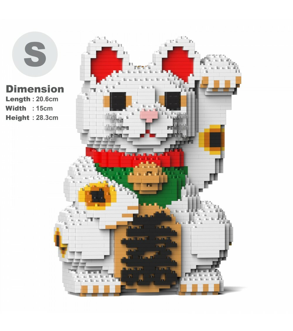 JEKCA 積卡招財貓積木