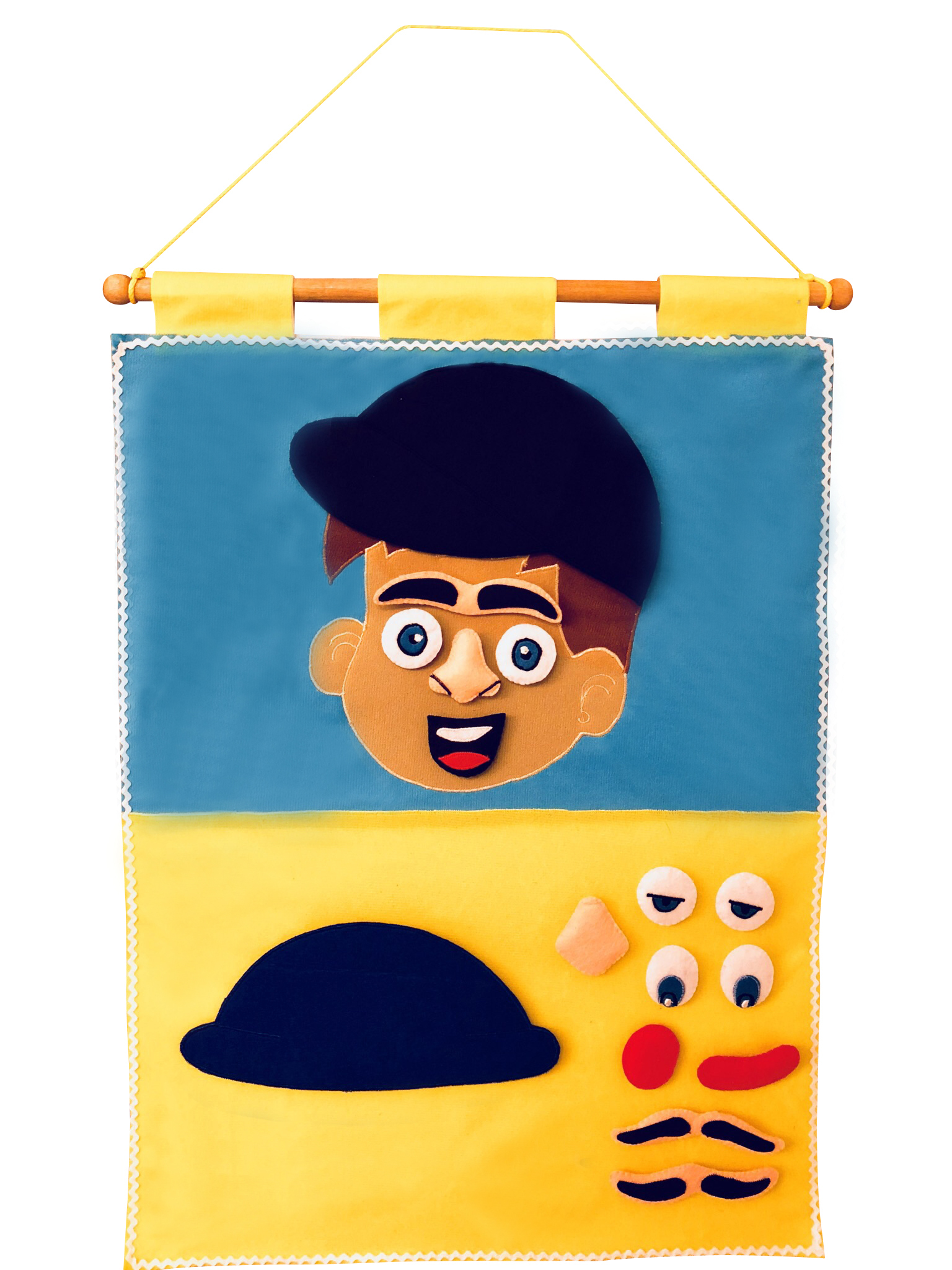 男孩兒面部圖表