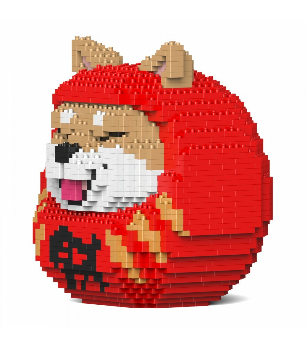 JEKCA 積卡柴犬達摩積木