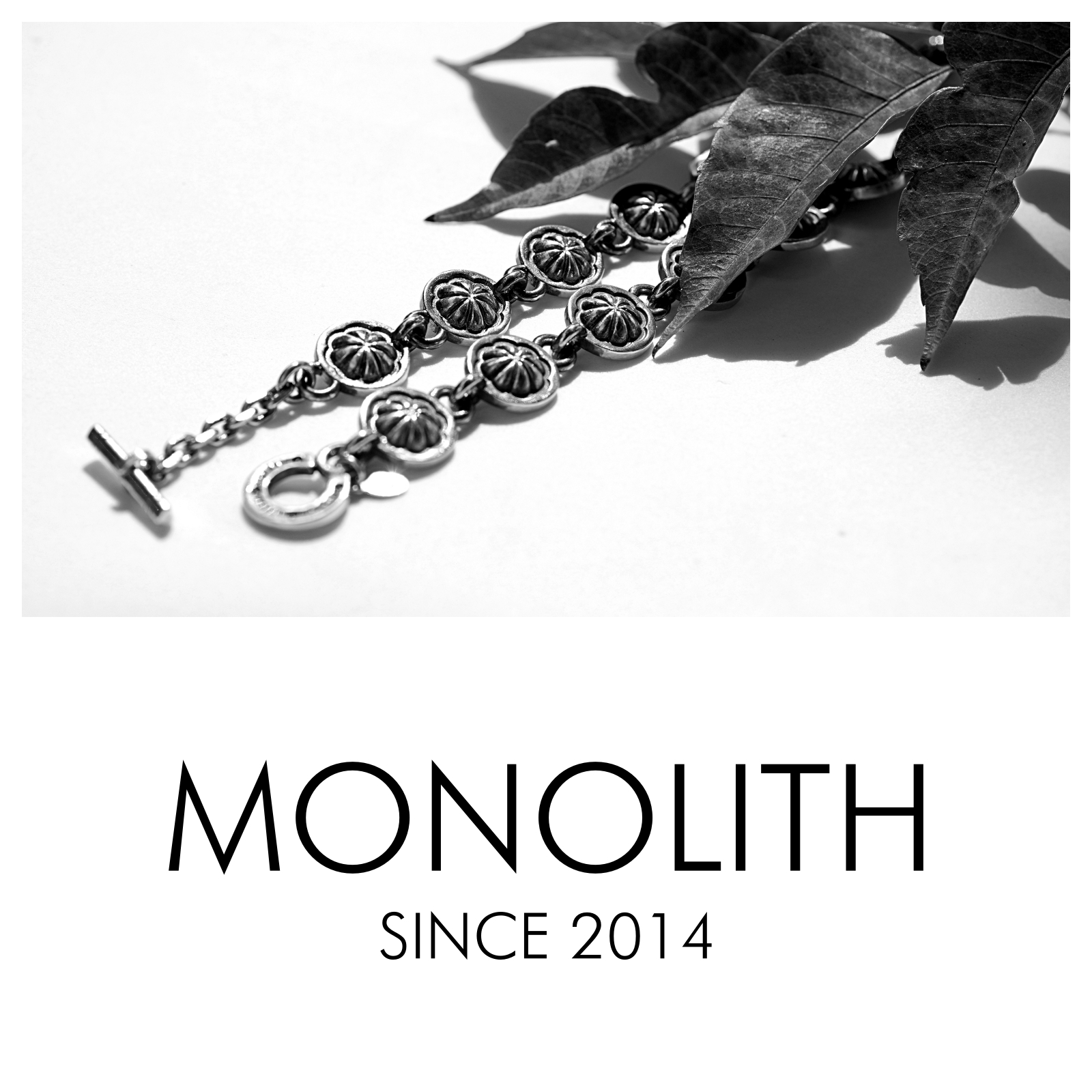 銀貝凹凸打印【手鍊】