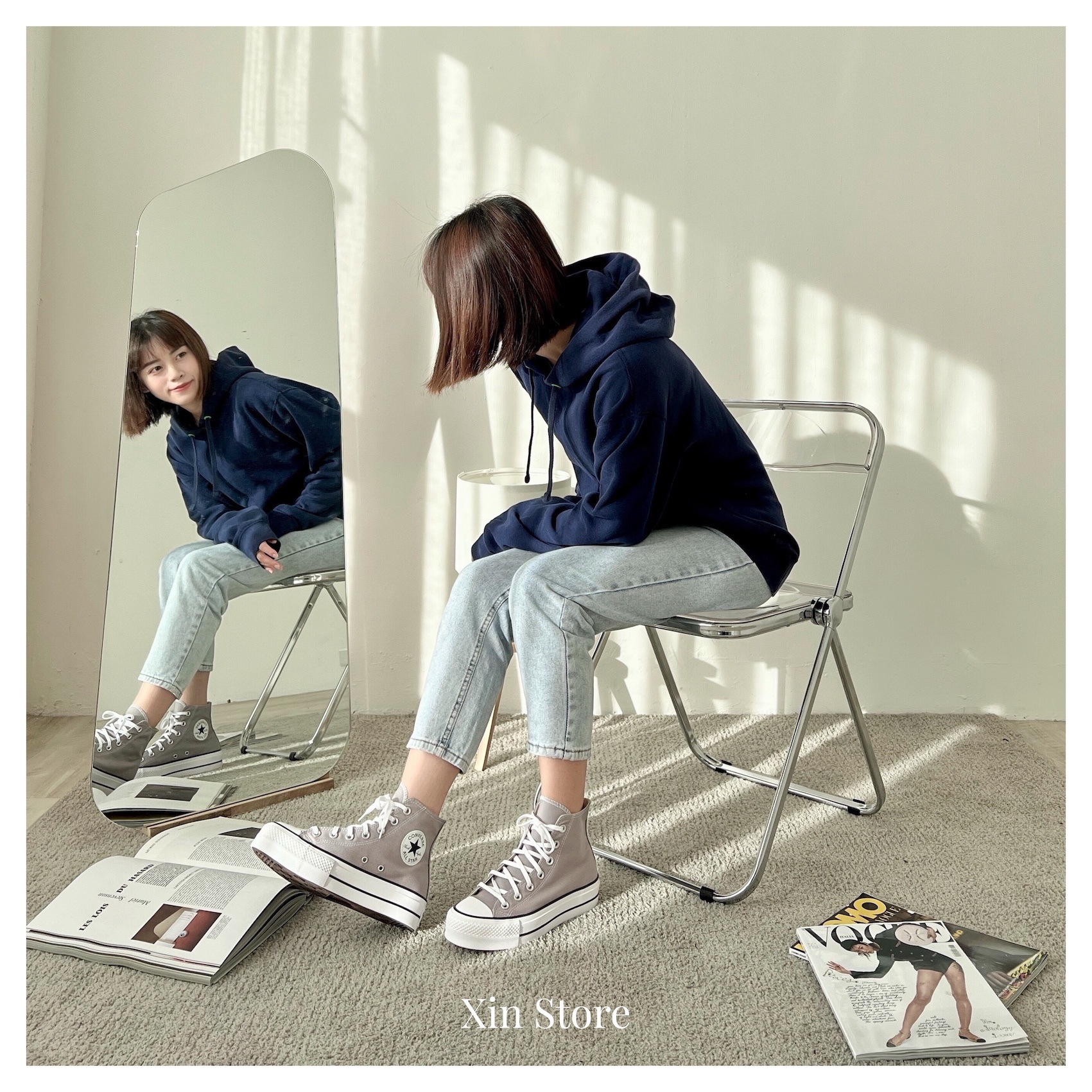 【現貨】Converse Chuck Taylor All Star Lift 帆布鞋 厚底 增高 高筒 黑 白 咖灰