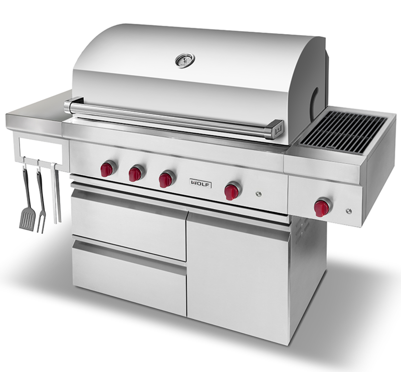 SubZero Wolf ICBOG42 107厘米 戶外氣體燒烤爐