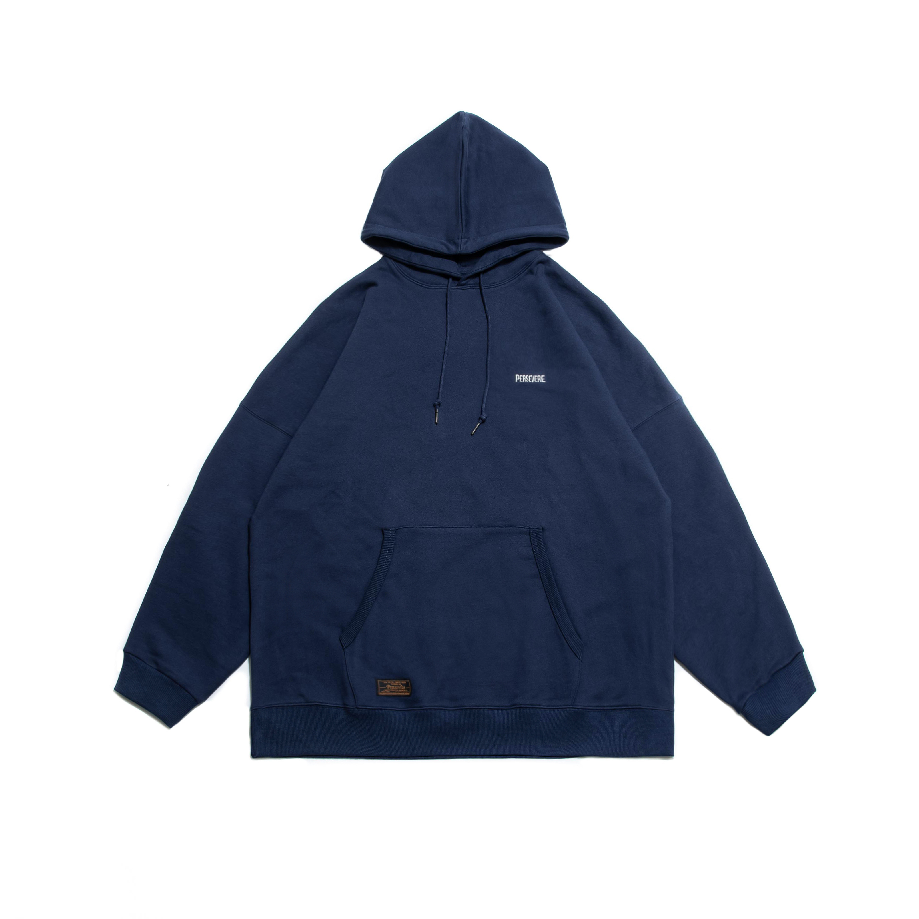 PERSEVERE MORSE CODE CLASSIC WASHED HOODIE - Twist Gre