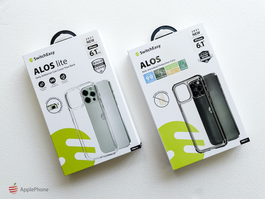【開箱】SWITCHEASY ALOS 系列 美國魚骨；IPHONE 13 軍規防摔抗菌透明殼 | 使用體驗分享