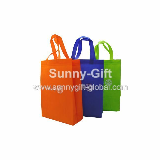 Rotary non-woven shopping bag