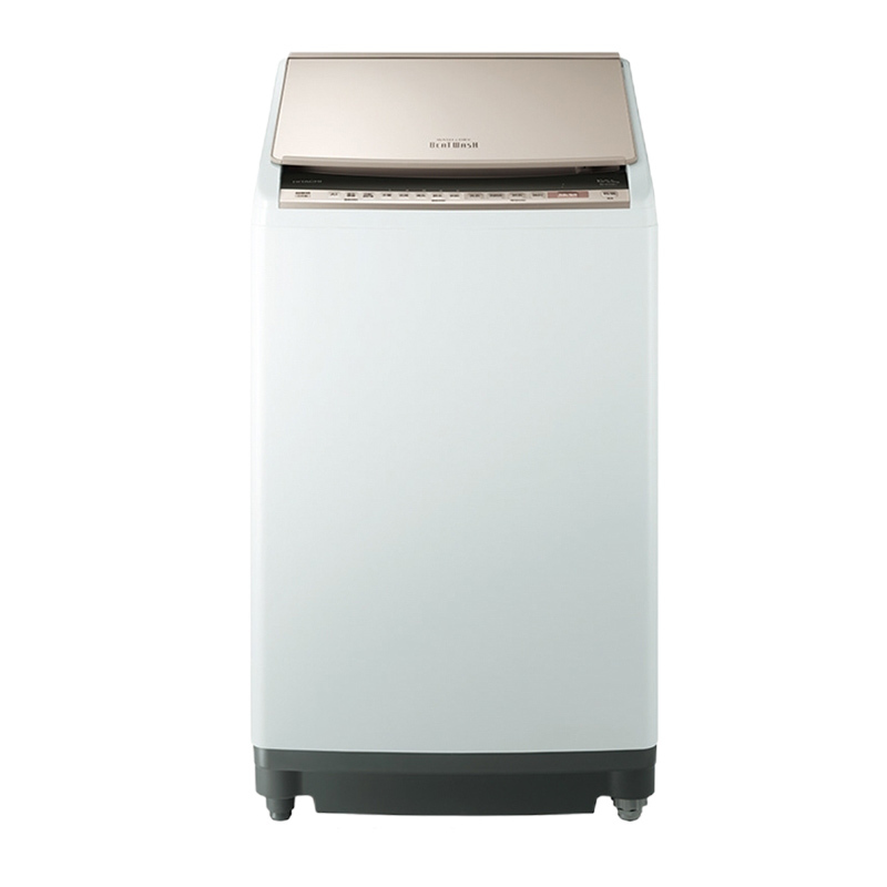 【結帳現折】HITACHI日立 10公斤 直立式 洗脫烘 洗衣機 BWDV100EJ 日本製 飛瀑洗淨