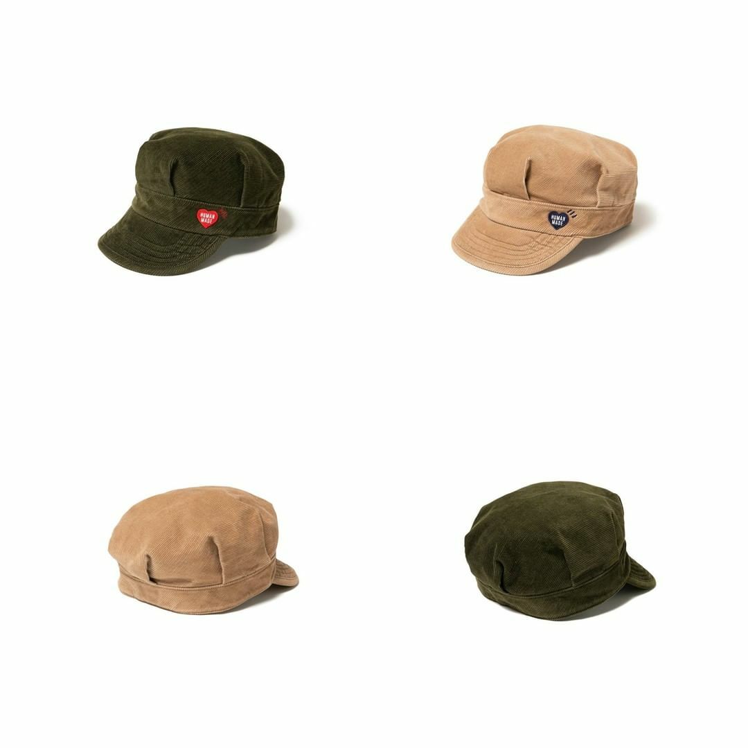 2021AW HUMAN MADE CORDUROY WORK CAP 燈心絨 軍帽 兩色 現貨