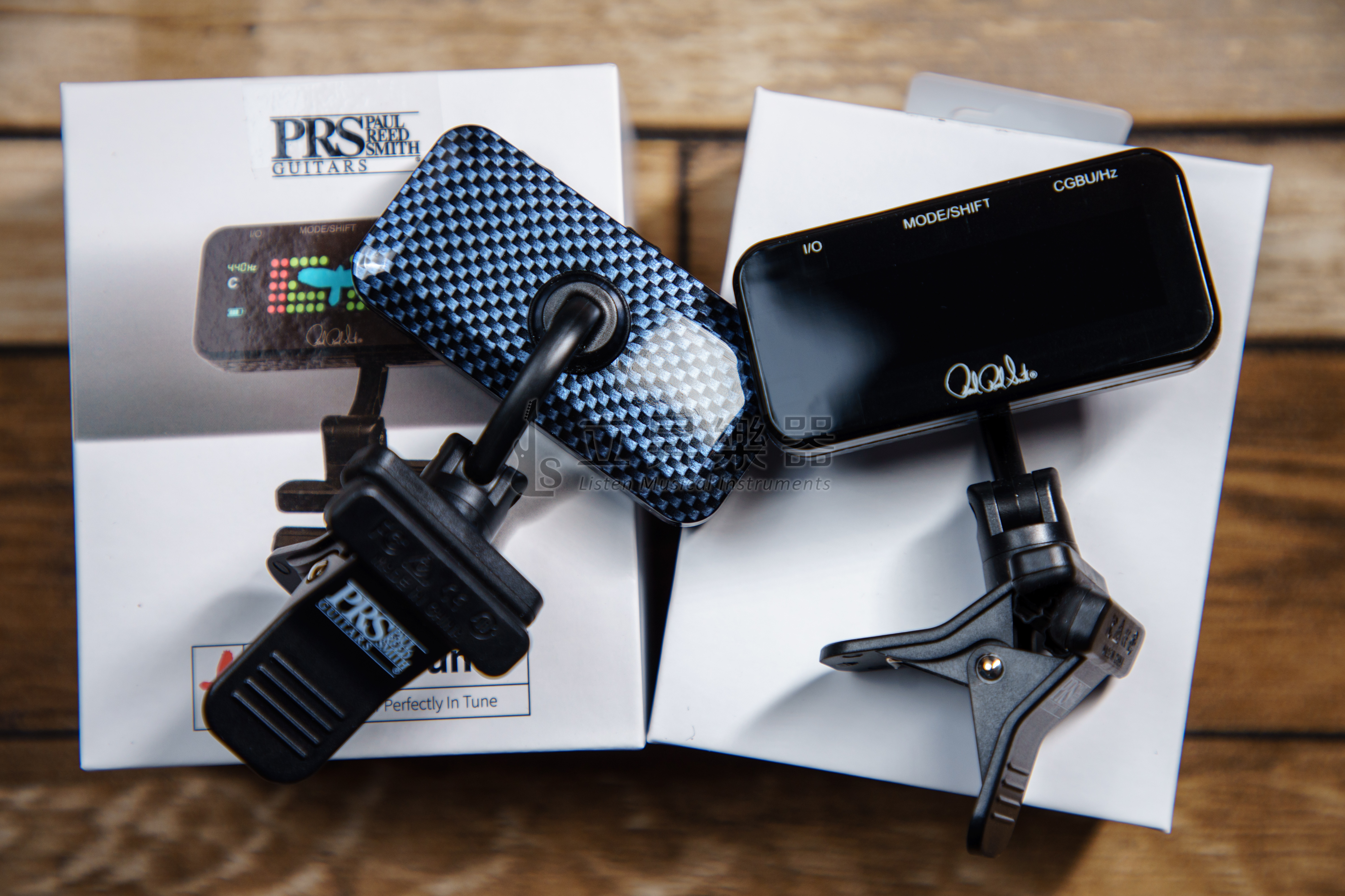 調音器 PRS Clip-on Tuner 高靈敏度 碳纖維卡夢紋路 充電式 夾式調音器 Coopers Hawk鳥 吉他 貝斯 烏克麗麗 提琴