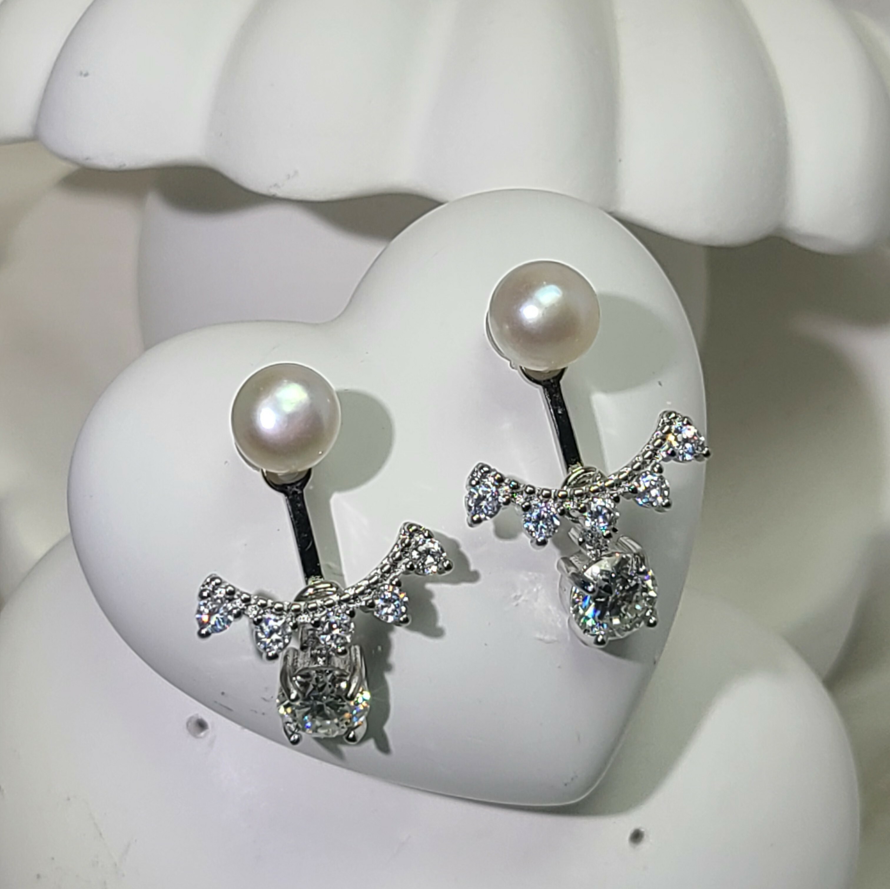 莫桑加珍珠兩戴耳環EPM2C052