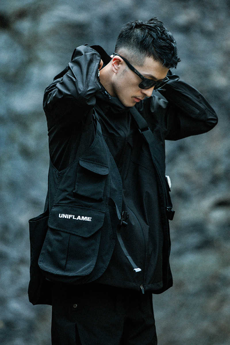 ASHFIRE×UNIFLAME 聯名 工裝機能戶外馬甲