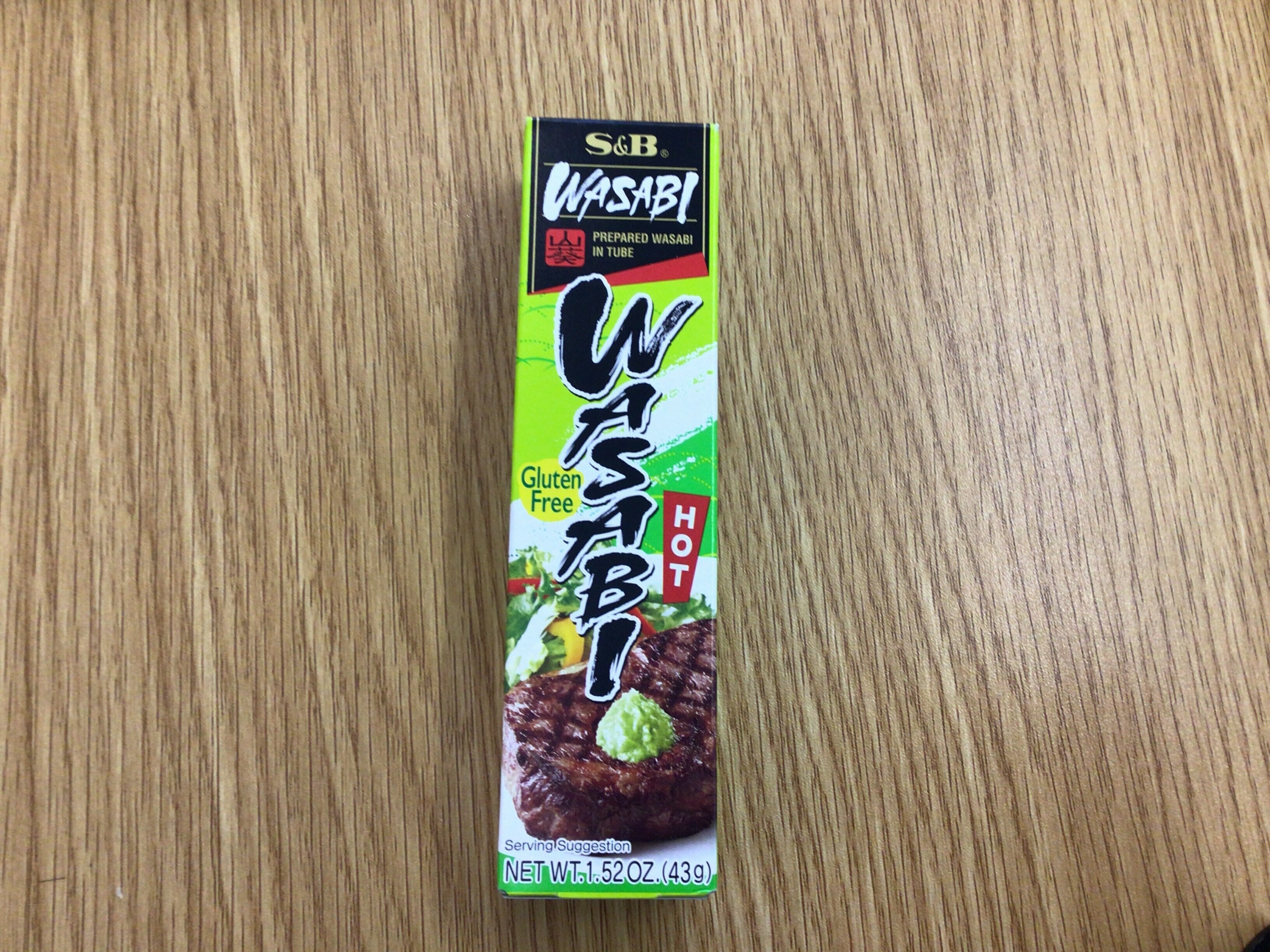 S&B Wasabi Gluten Free