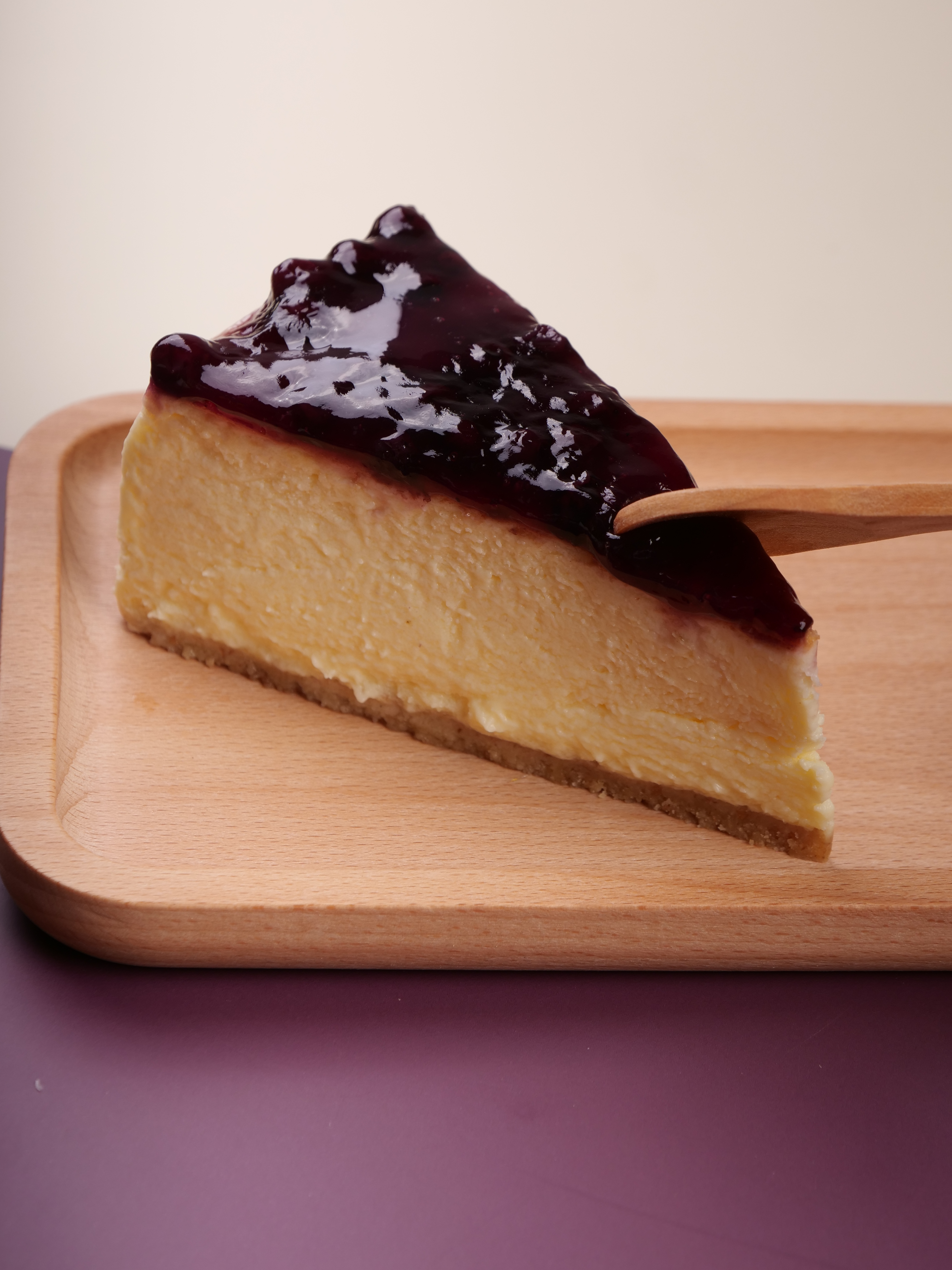 Blueberry Cheese Cake (Sliced)