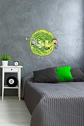 Rick and Morty - 居家裝飾大型海報貼紙 Repositionable Poster 60cm / 瑞克和莫蒂