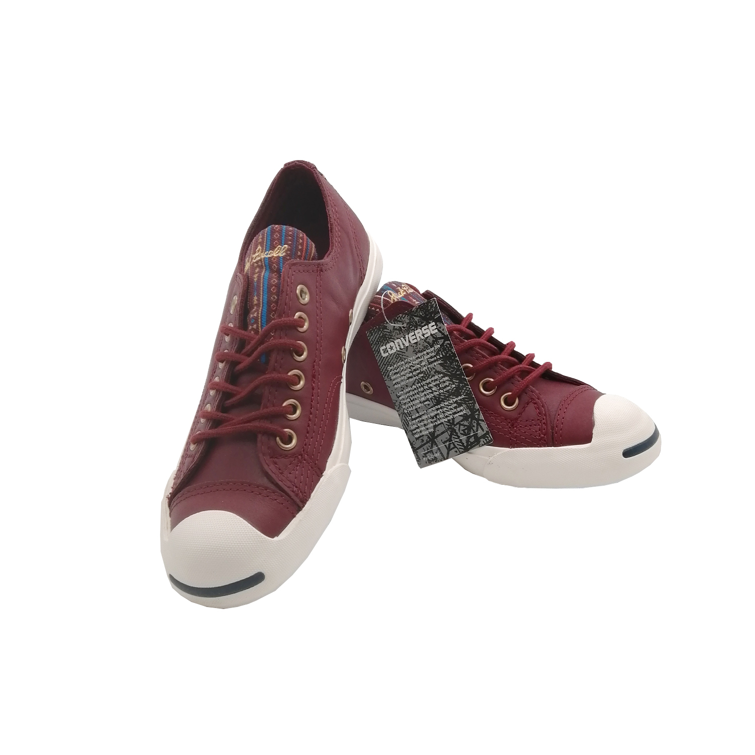 Converse - 男女款開口笑低幫休閒鞋(紅色)