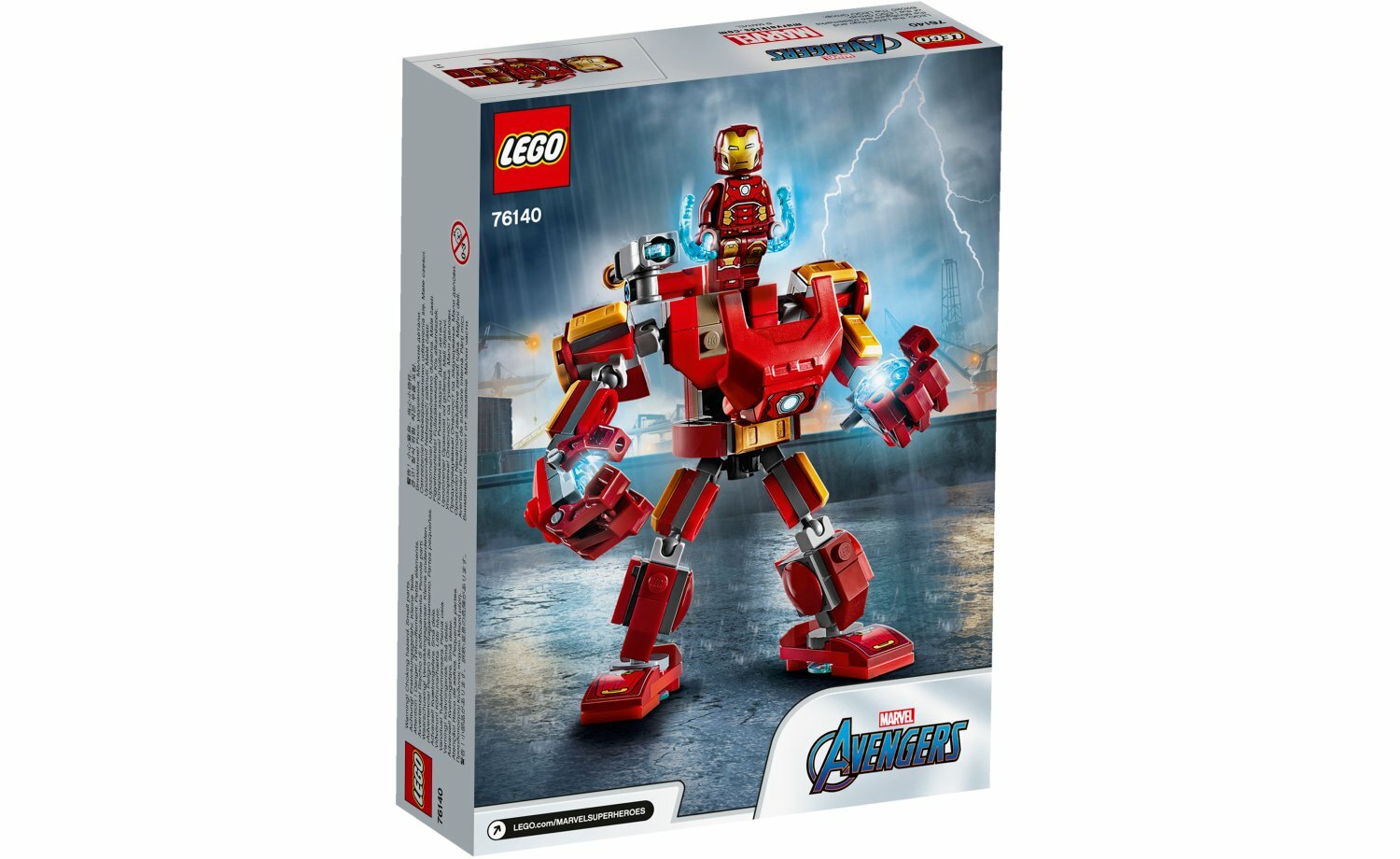 [飛米樂高積木磚賣店] LEGO 76140 Marvel Iron Man 機甲