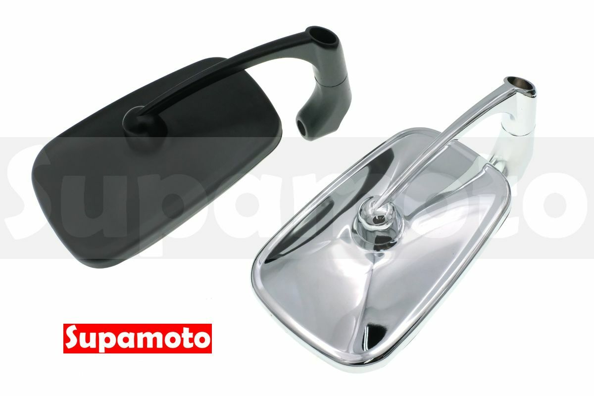 -Supamoto- M30 方形 牛角 後照鏡 後視鏡 咖啡 檔車 重機 復古 日系 改裝 CT 金旺 野狼 CB350