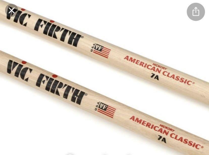 VIC FIRTH 7A 鼓棒 兒童適用 公司貨【宛伶樂器】