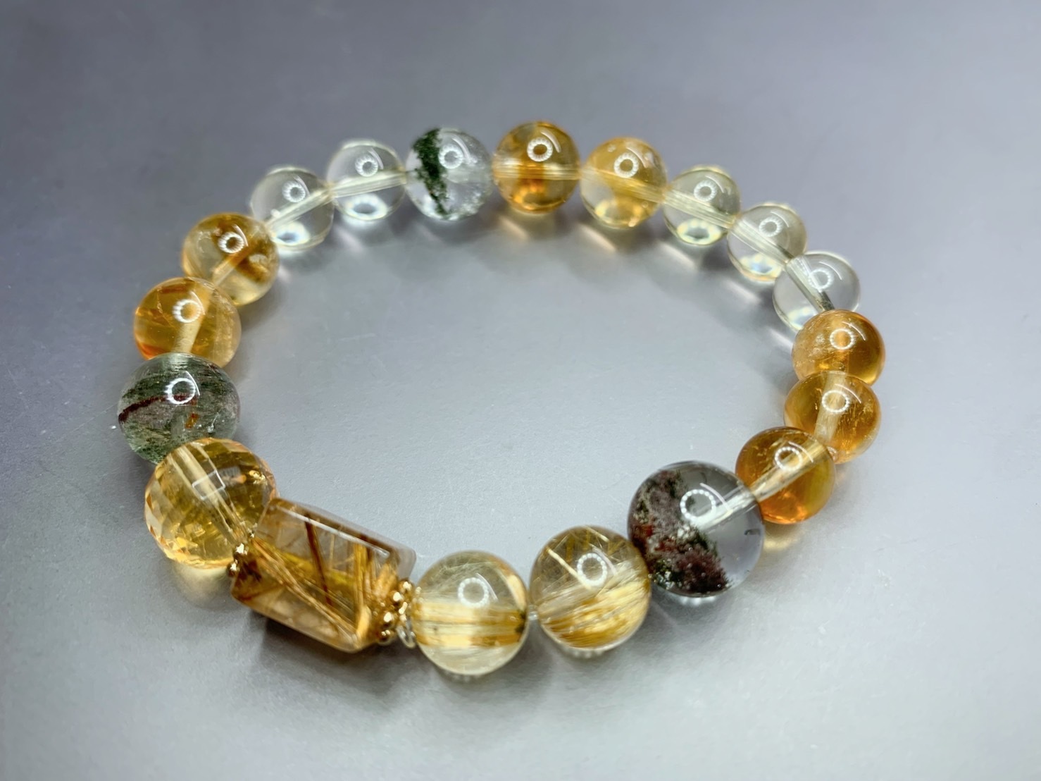 財運與自信丨黃水晶與銅鈦晶丨十一月