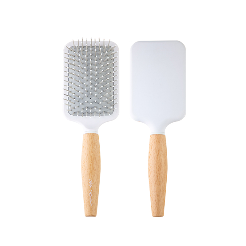 北歐木柄氣墊梳