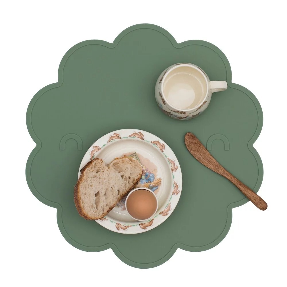 澳洲We Might Be Tiny 矽膠防滑餐墊棉花糖