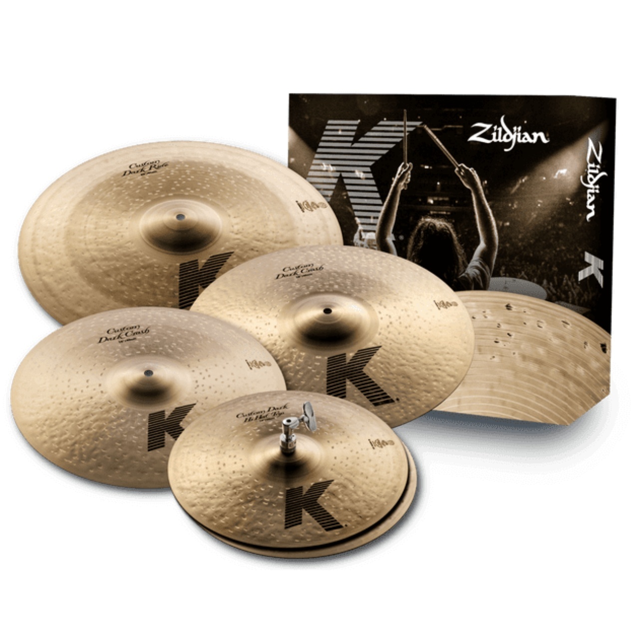 Zildjian Zildjian K1250 銅鈸套拔組 五片裝 — 三峽鼓 / 打擊｜YA! 玩音樂