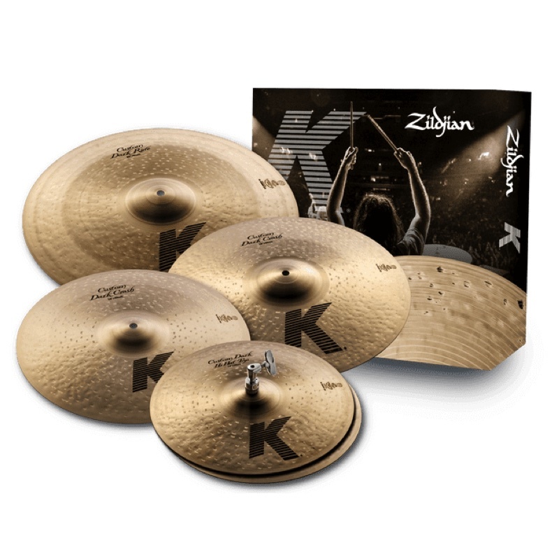 Zildjian Zildjian K CUSTOM KCD900 銅鈸套組 五片裝 — 三峽鼓 / 打擊｜YA! 玩音樂