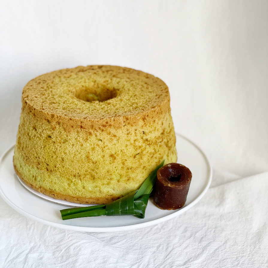 Vic Ellie 斑蘭椰糖戚風蛋糕 (8吋)