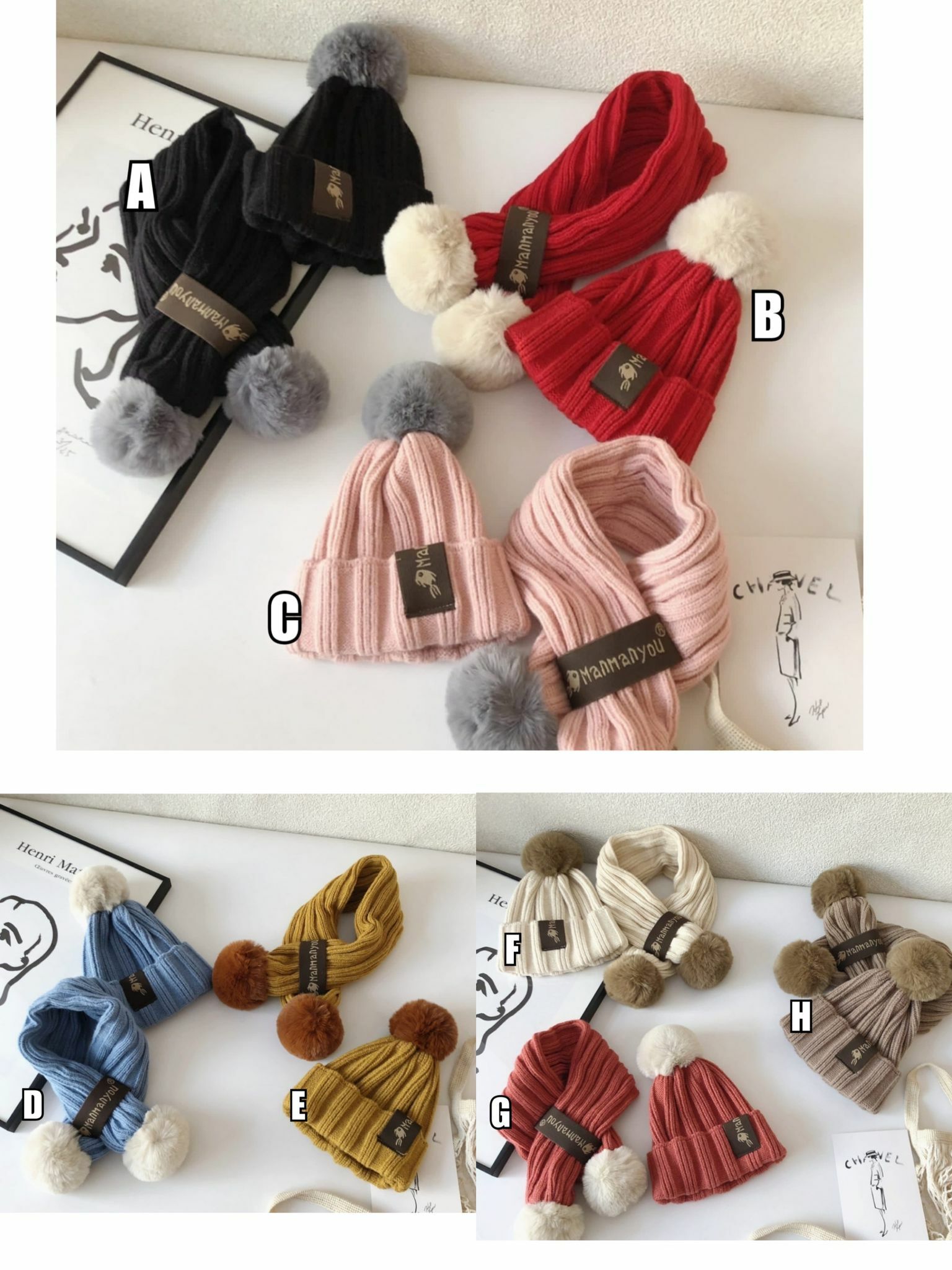 🔶MANMANYOU冬季針織套裝 -2103190