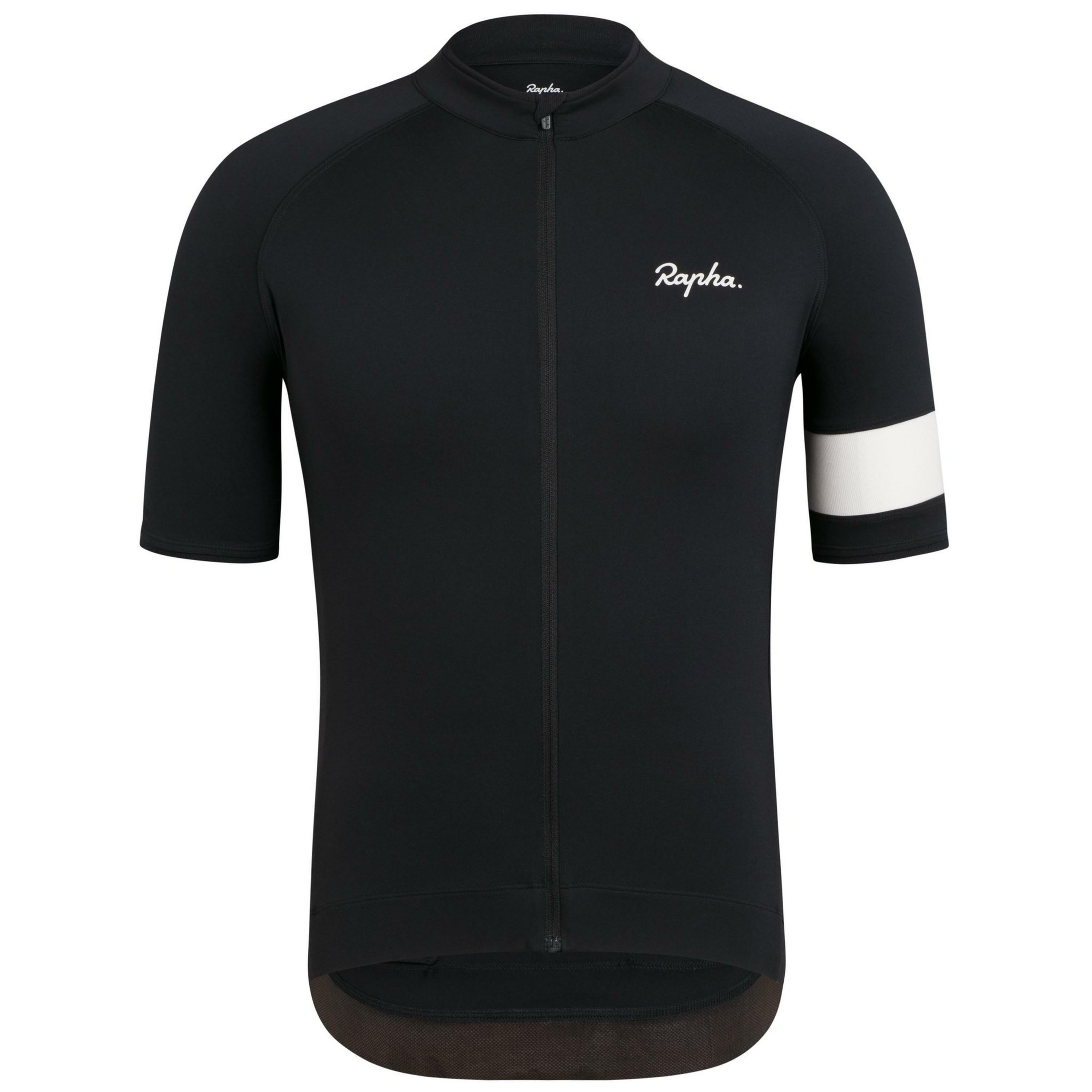 rapha core jersey black